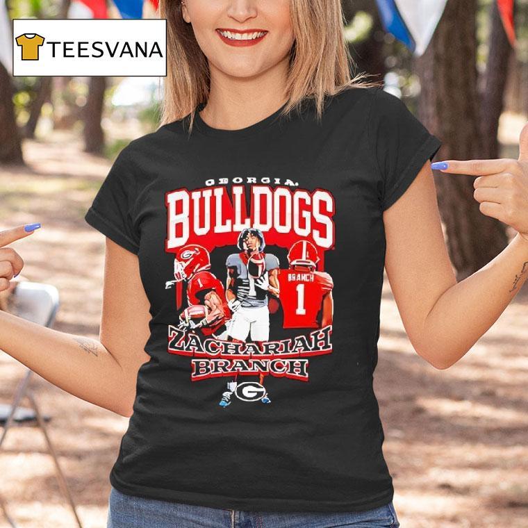 Zachariah Branch Georgia Bulldogs S T Shirt Zachariah Branch Georgia Bulldogs S T Shirt