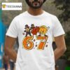 Six Seven Turkey Pilgrim Gen Z Alpha Slang Boys T Shirt