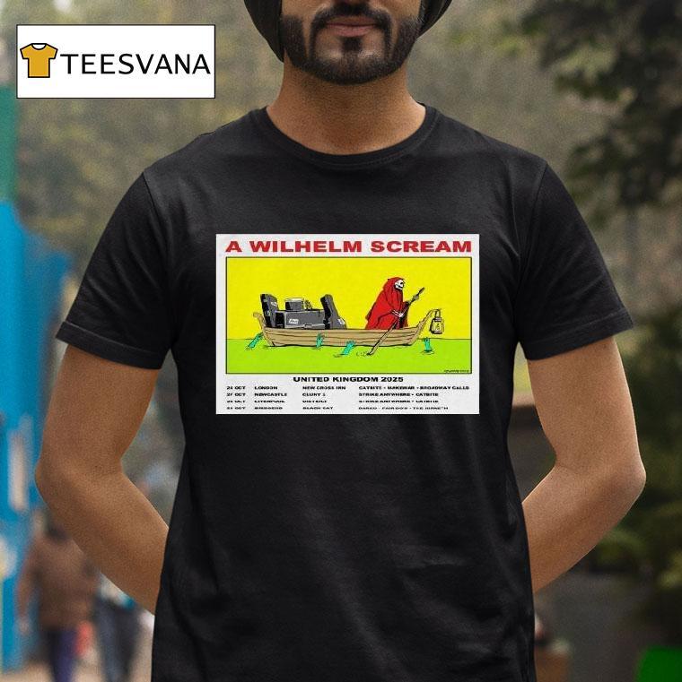 A Wilhelm Scream Uk Tour T Shirt A Wilhelm Scream Uk Tour T Shirt