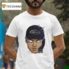 Aaron Judge New York Yankees Football Number Fat Head Laser Eyes T Shirt