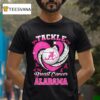 Alabama Crimson Tide Breast Cancer Awareness Tackle Hear T Shirt