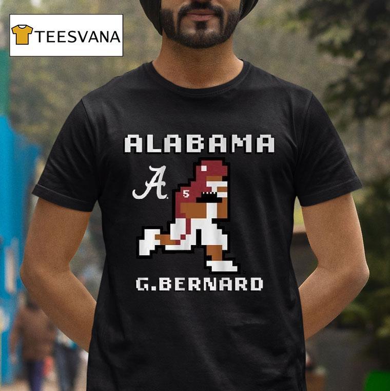 Alabama Football Germie Bernard Retro Baller T Shirt Alabama Football Germie Bernard Retro Baller T Shirt
