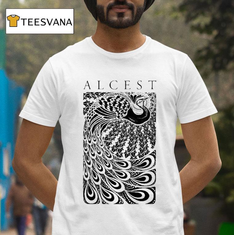 Alcest Paon Peacock T Shirt Alcest Paon Peacock T Shirt