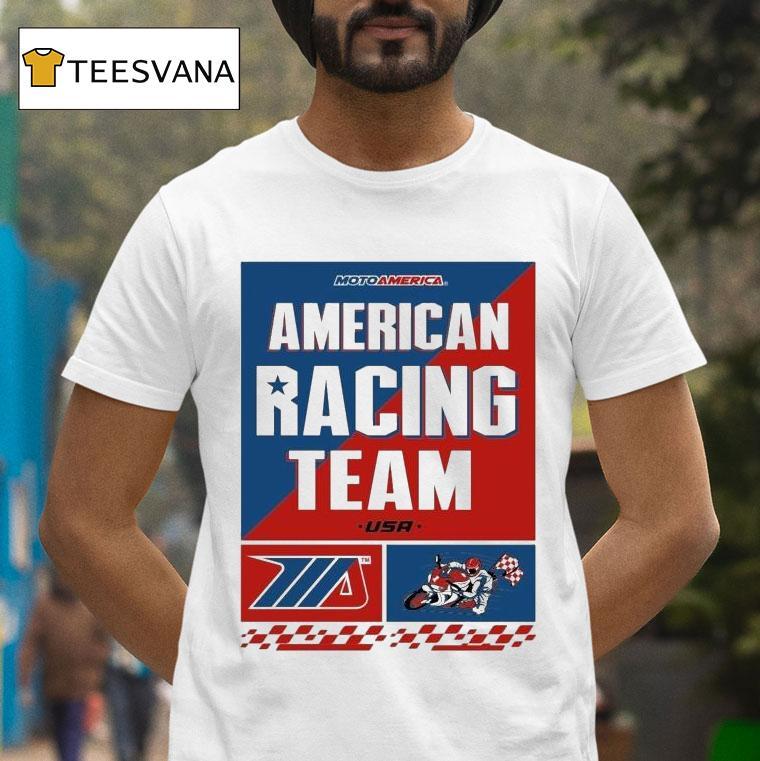 American Racing Team Motoamerica Usa T Shirt American Racing Team Motoamerica Usa T Shirt