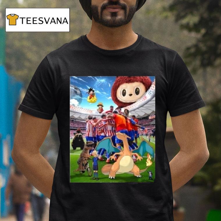Atletico Madrid M Celebration Meme T Shirt Atletico Madrid M Celebration Meme T Shirt