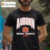 Auburn Tigers War Eagle Football T Shirt