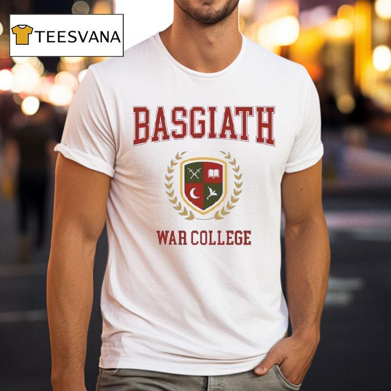 Basgiath War College Logo T Shirt Basgiath War College Logo T Shirt