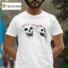 Bear Vs Shark Skulls Snow Cone Skull T Shirt