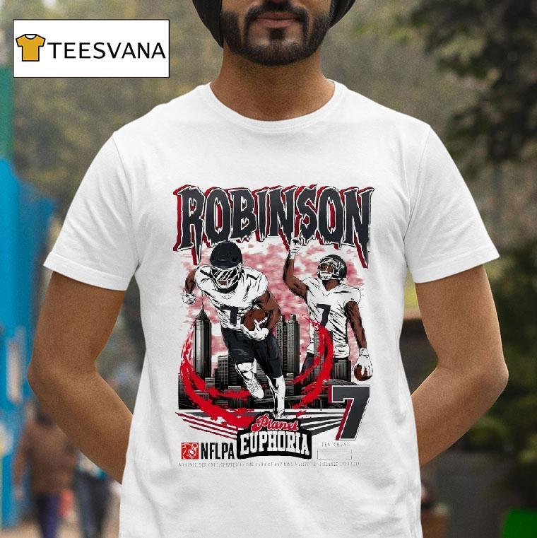 Bijan Robinson Atlanta Falcons Nflpa T Shirt Bijan Robinson Atlanta Falcons Nflpa T Shirt