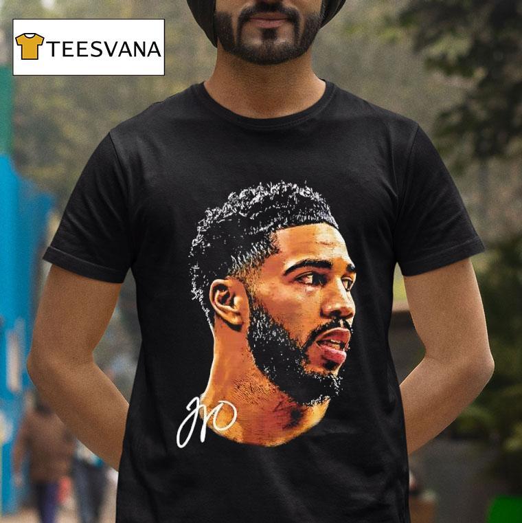 Boston Celtics Tatum Big Face Signature T Shirt Boston Celtics Tatum Big Face Signature T Shirt