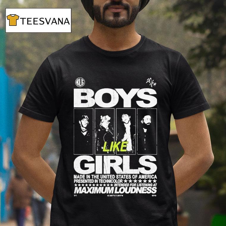 Boys Like Girls Made In The United States Of America Technicolor Maximum Loudness T Shirt Boys Like Girls Made In The United States Of America Technicolor Maximum Loudness T Shirt