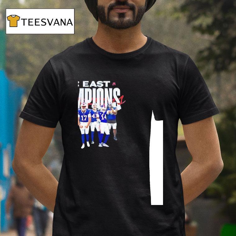 Buffalo Bills Afc East Champions Team T Shirt Buffalo Bills Afc East Champions Team T Shirt