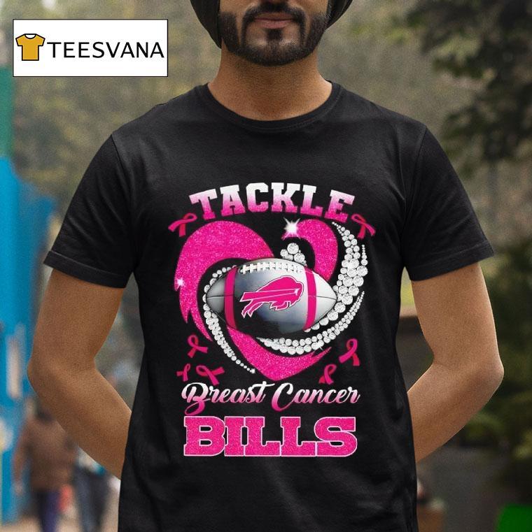 Buffalo Bills Breast Cancer Awareness Tackle Hear T Shirt Buffalo Bills Breast Cancer Awareness Tackle Hear T Shirt