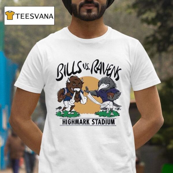 Buffalo Bills Vs Baltimore Ravens Highmark Stadium T Shirt