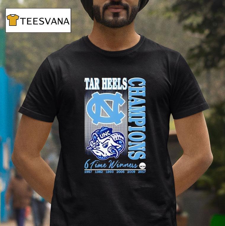 Carolina Tar Heels Time Winners Champions Ncaa T Shirt Carolina Tar Heels Time Winners Champions Ncaa T Shirt