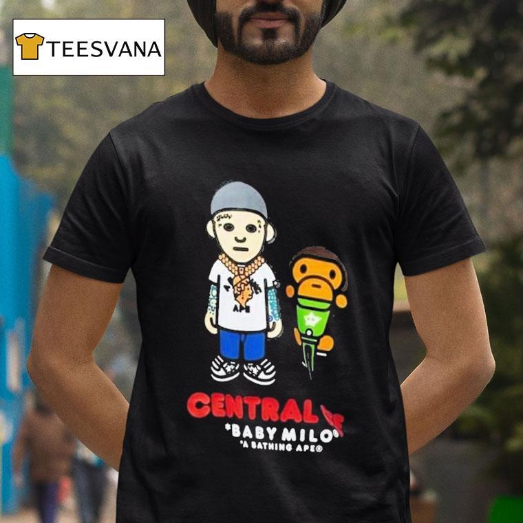 Central Cee A Bathing Ape X Spotify X Syna T Shirt Central Cee A Bathing Ape X Spotify X Syna T Shirt