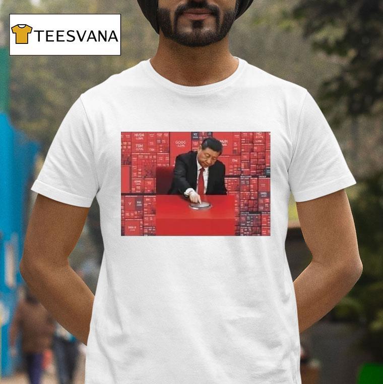 Chaos Xi Jinping Photo T Shirt Chaos Xi Jinping Photo T Shirt
