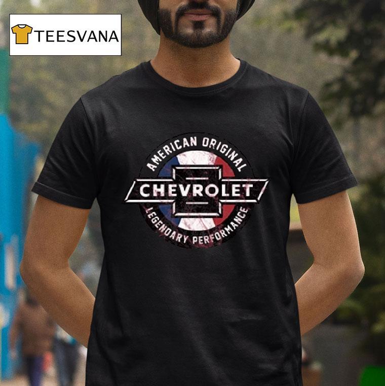 Chevrolet American Chevy Legendary Performance T Shirt Chevrolet American Chevy Legendary Performance T Shirt