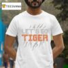 Cincinnati Bengals Let S Go Tiger Block Stripes T Shirt