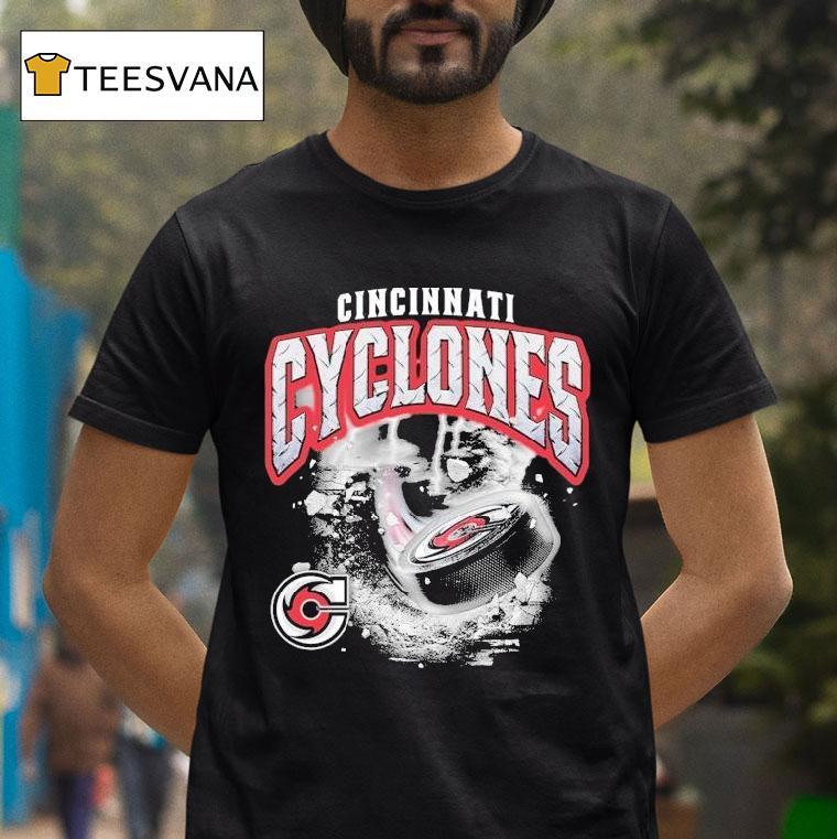 Cincinnati Cyclones Storm Warning T Shirt Cincinnati Cyclones Storm Warning T Shirt