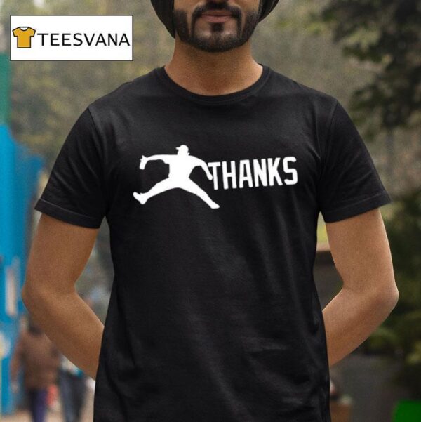 Clayton Kershaw Thanks Tribute Mlb Baseball Legend T Shirt