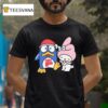 Cute Penguin And Bunny Friendship T Shirt