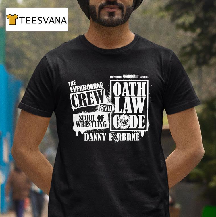 Danny Everbourne Logo Collage Pro Wrestling T Shirt Danny Everbourne Logo Collage Pro Wrestling T Shirt