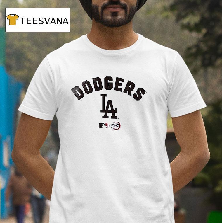 Demon Slayer X Los Angeles Dodgers Yoshinobu Yamamoto Name And Number T Shirt Demon Slayer X Los Angeles Dodgers Yoshinobu Yamamoto Name And Number T Shirt