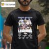Denver Broncos Best Legends Players Of All Time Signatures T Shirt