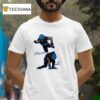 Detroit Lions Super Brown And Spider Gibbs Signature Pose Logo T Shirt