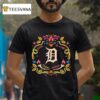 Detroit Tigers Da De Los Muertos T Shirt