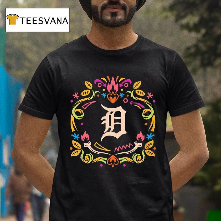 Detroit Tigers Da De Los Muertos T Shirt Detroit Tigers Da De Los Muertos T Shirt