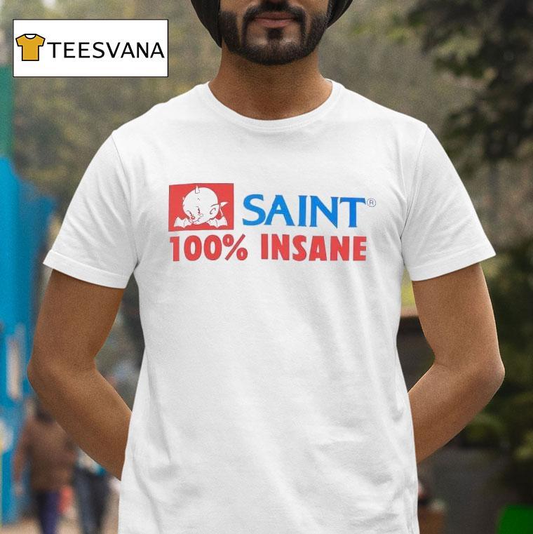 Devil Saint Percent Insane T Shirt Devil Saint Percent Insane T Shirt