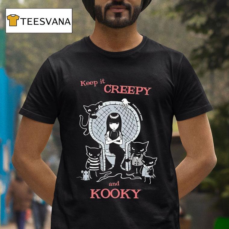 Emily The Strange Keep It Creepy And Kooky T Shirt Emily The Strange Keep It Creepy And Kooky T Shirt