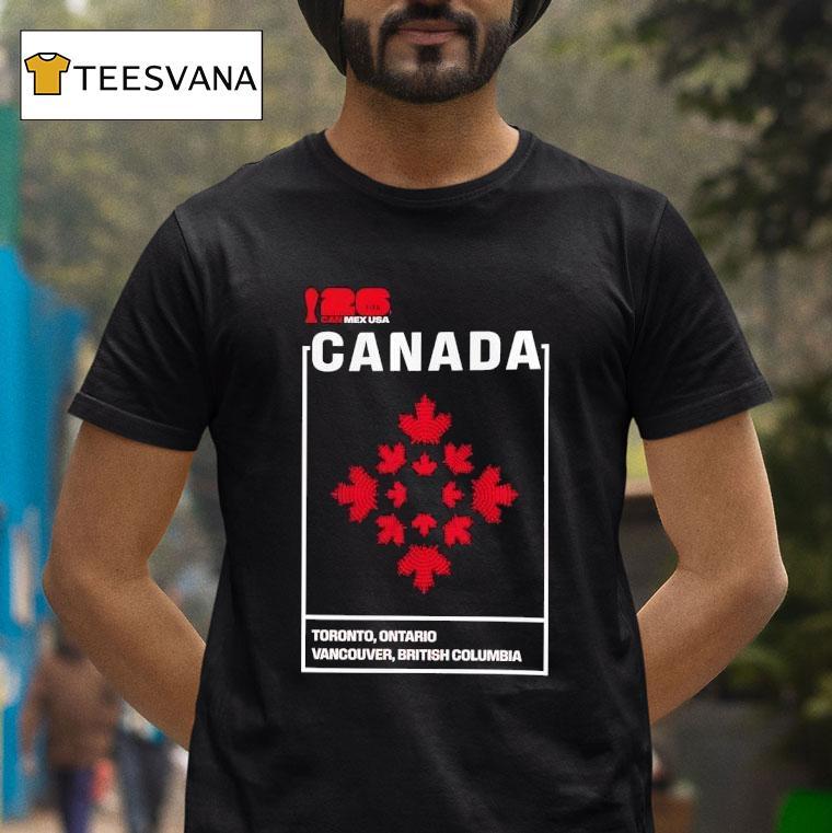 Fifa World Cup Canada Toronto Ontario Vancouver British Columbia T Shirt Fifa World Cup Canada Toronto Ontario Vancouver British Columbia T Shirt