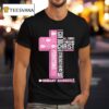 Fighting Breast Cancer Kansas City Chiefs I Can Do All Things Through Christ Who Strengthens Me T Shirt