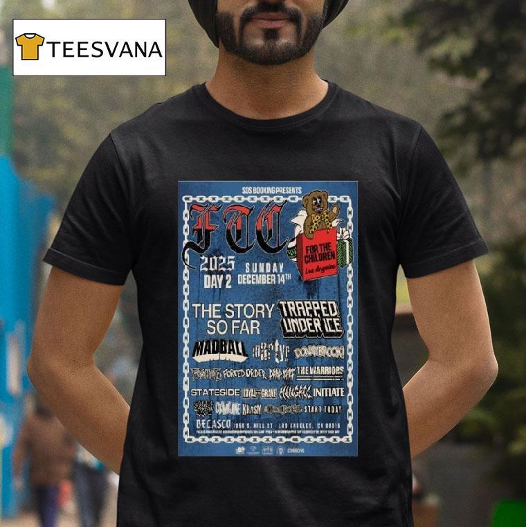 For The Children Los Angeles Ca Dec Tour T Shirt For The Children Los Angeles Ca Dec Tour T Shirt