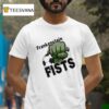 Frankenstein Fists T Shirt