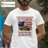 Fuck I C E American Soldier Protes T Shirt