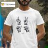 Goose The Band Chain Yer Dragon Fall Hand Sign Dates T Shirt