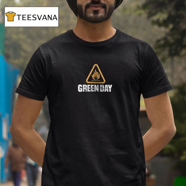 Green Day Warning Logo Vintage T Shirt Green Day Warning Logo Vintage T Shirt