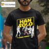 Han Solo Corner Forward Star Wars T Shirt