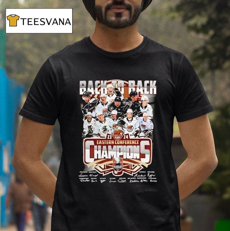 Hershey Bears Eastern Conference Champions Canning Trophy Team T Shirt Hershey Bears Eastern Conference Champions Canning Trophy Team T Shirt