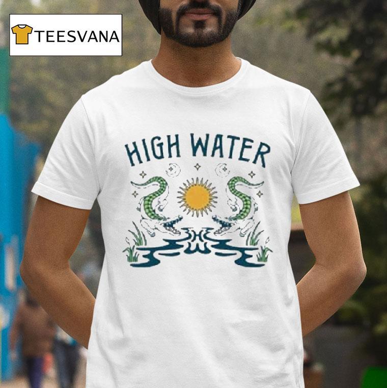 High Water Festival Swamp Gator Lineup T Shirt High Water Festival Swamp Gator Lineup T Shirt