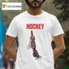Hockey Shotgun T Shirt