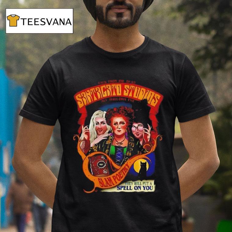 Hocus Pocus Slam Poetry They Will Put A Spell On You T Shirt Hocus Pocus Slam Poetry They Will Put A Spell On You T Shirt