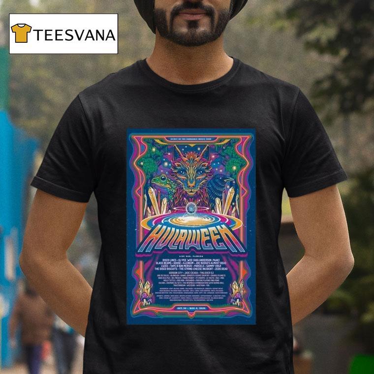 Hulaween Tour Event Spirit Of The Suwannee Music Park T Shirt Hulaween Tour Event Spirit Of The Suwannee Music Park T Shirt
