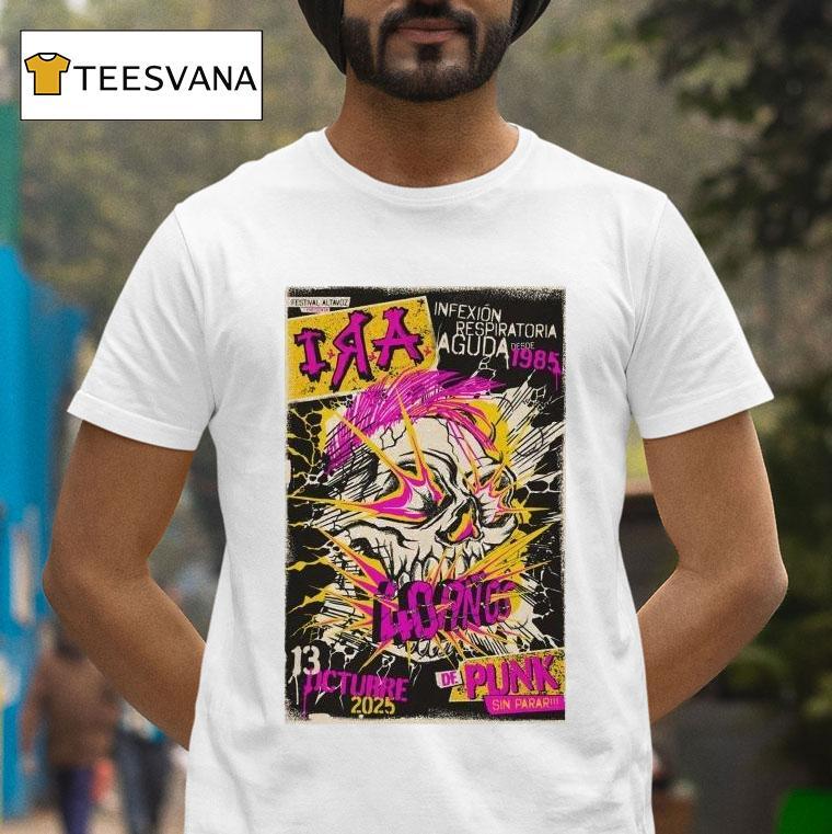 I R A Punk Festival Altavoz Oct T Shirt I R A Punk Festival Altavoz Oct T Shirt