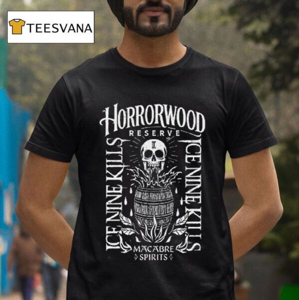 Ice Nine Kills Horrorwood Reserve Vintage T Shirt