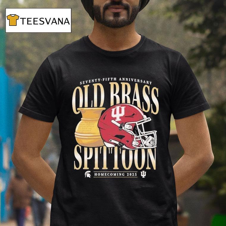 Indiana Hoosiers Old Brass Spittoon Rivalry Homecoming T Shirt Indiana Hoosiers Old Brass Spittoon Rivalry Homecoming T Shirt